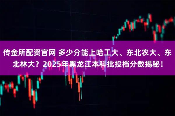 传金所配资官网 多少分能上哈工大、东北农大、东北林大？2025年黑龙江本科批投档分数揭秘！